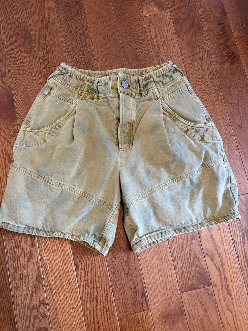 Free People Wild Rebel Barrel Shorts Size 2